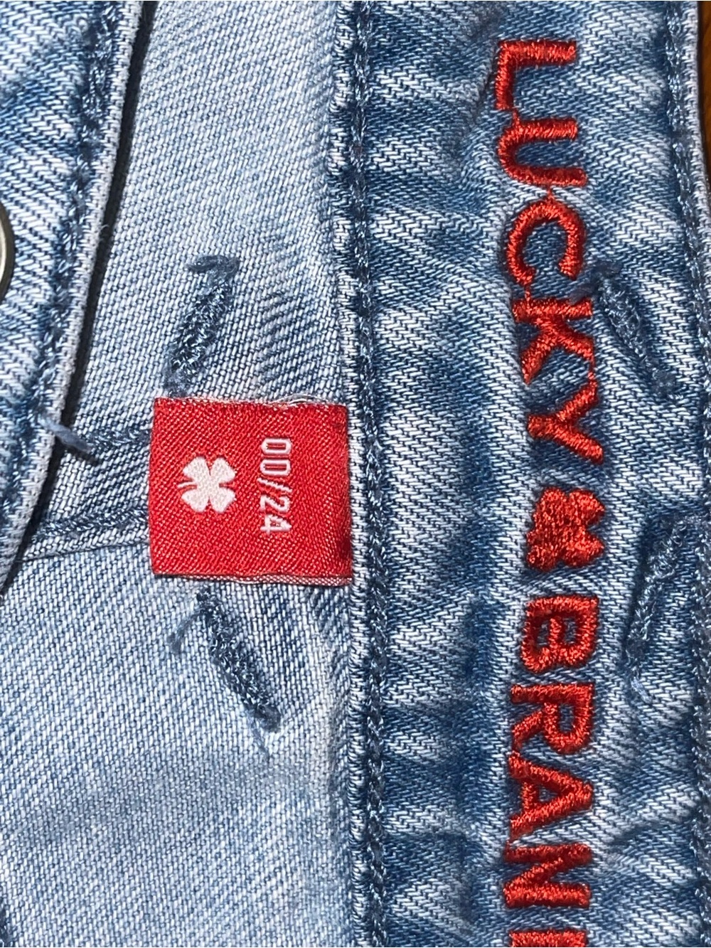 Lucky Brand Light Blue Denim wide leg jeans